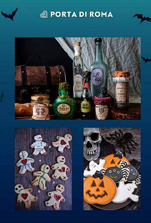 a porta di roma arriva un halloween da brivido spaventosamente divertente, tutto da vivere e da gustare